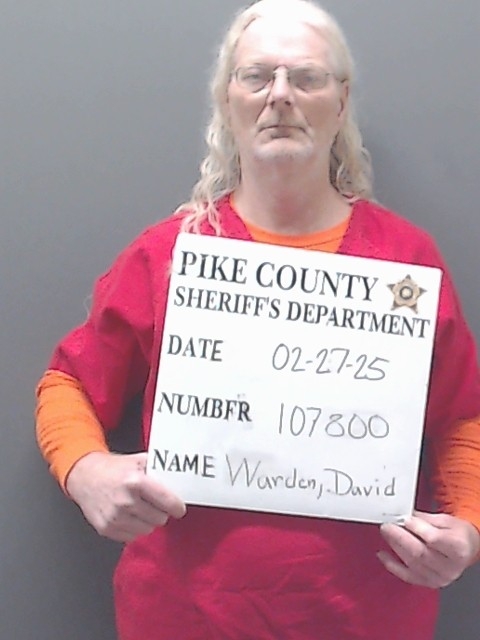 Booking photo of WARDEN, DAVID BRYAN