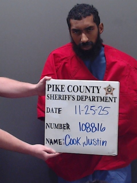 Booking photo of COOK, JUSTIN
