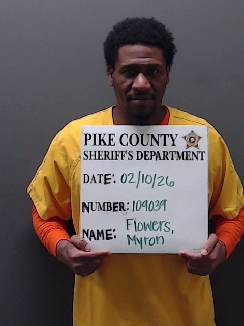 Booking photo of FLOWERS, MYRON JERMAINE