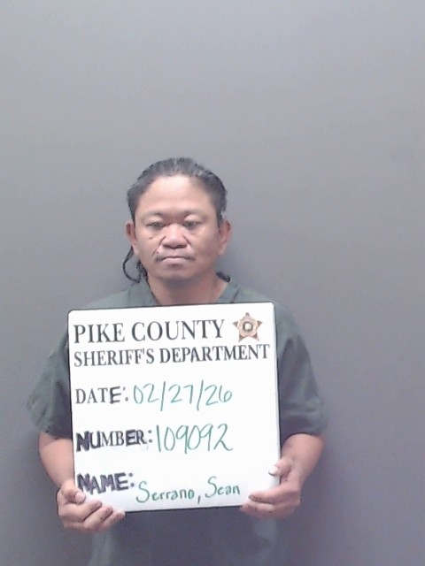 Booking photo of SERRANO, SEAN DOMINGO
