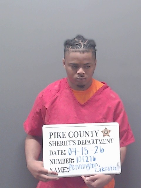 Booking photo of PENNINGTON, ZAKEVIN KAWONTE