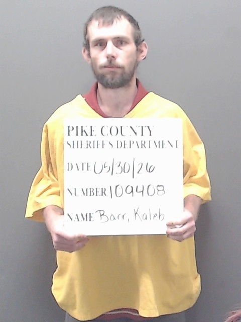 Booking photo of BARR, KALEB