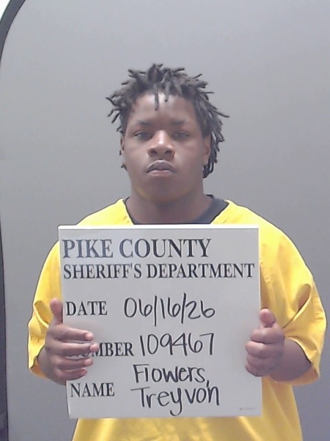 Booking photo of FLOWERS, TREYVON DEMON