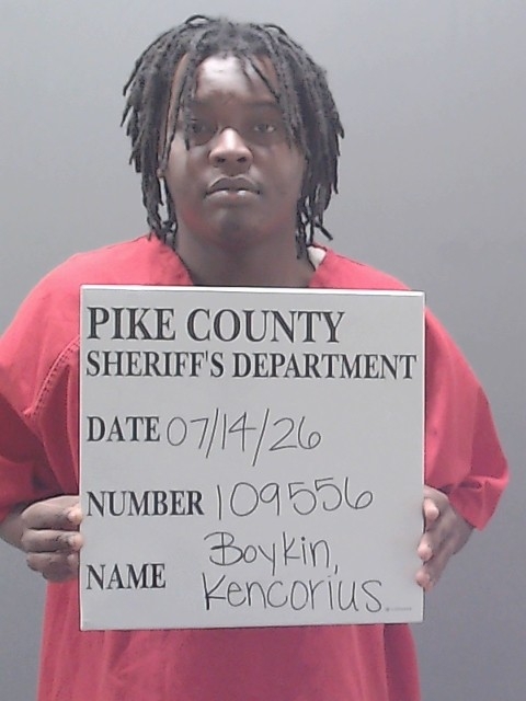 Booking photo of BOYKIN, KENCORIUS CHARVEZ TREMAINE