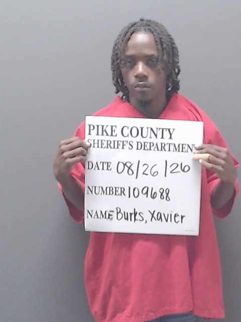 Booking photo of BURKS, XAVIER