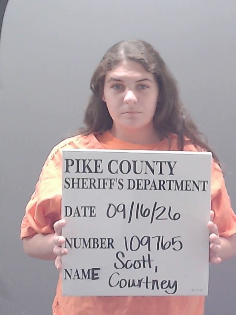 Booking photo of SCOTT, COURTNEY