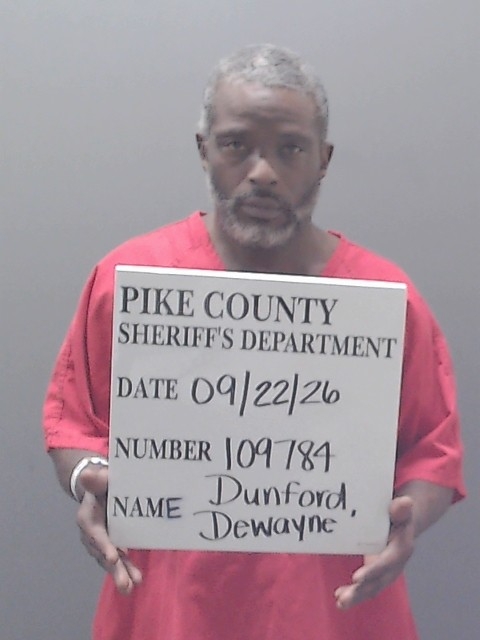 Booking photo of DUNFORD, DEWAYNE ALVIN