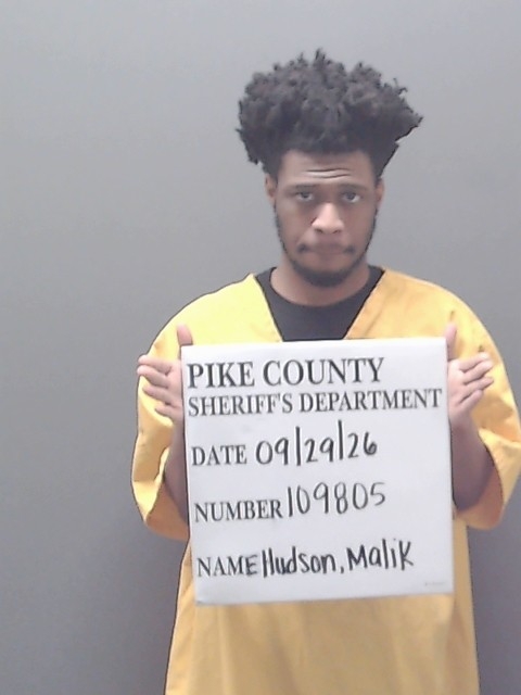 Booking photo of HUDSON, MALIK MARQUEZEE