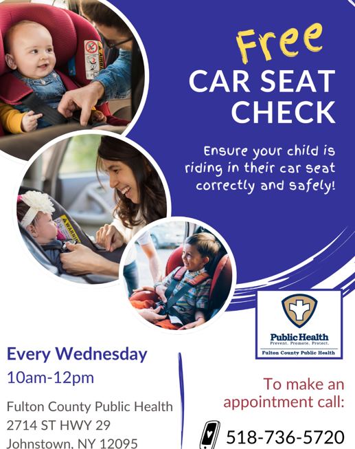 Ensure your child is riding in their car seat correctly and safely.