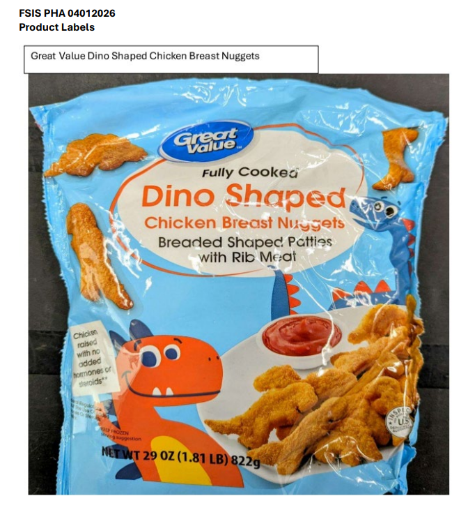 Dinosaur Chicken Nuggets
