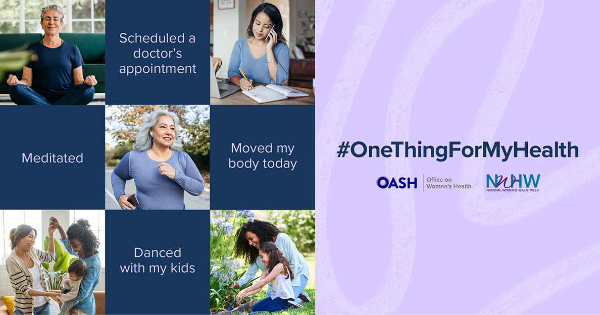 #OneThingForMyHealth. Scheduled a doctor's appointment. Meditated. Danced with my kids. Moved my body today.