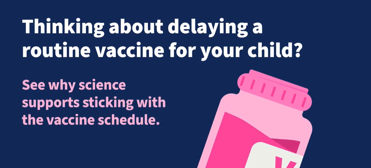 Thinking about delaying a routine vaccine for your child? See why science supports sticking with the vaccine schedule.