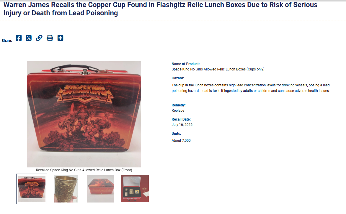 Images of lunchbox, cup and other contents of the lunchbox.